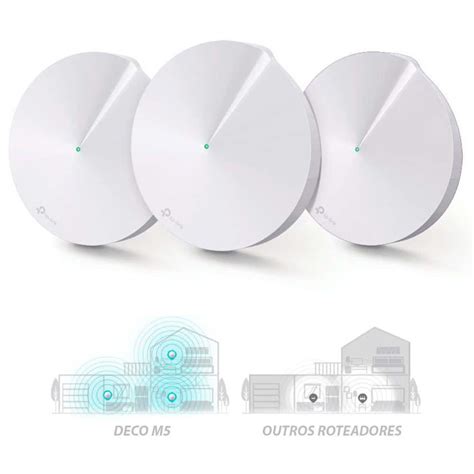 Roteador Repetidor Ac Deco M Sistema Mesh Wifi Em Toda A Casa