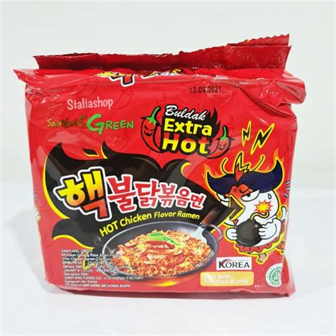 Jual Samyang Buldak Extra Hot Gr Shopee Indonesia