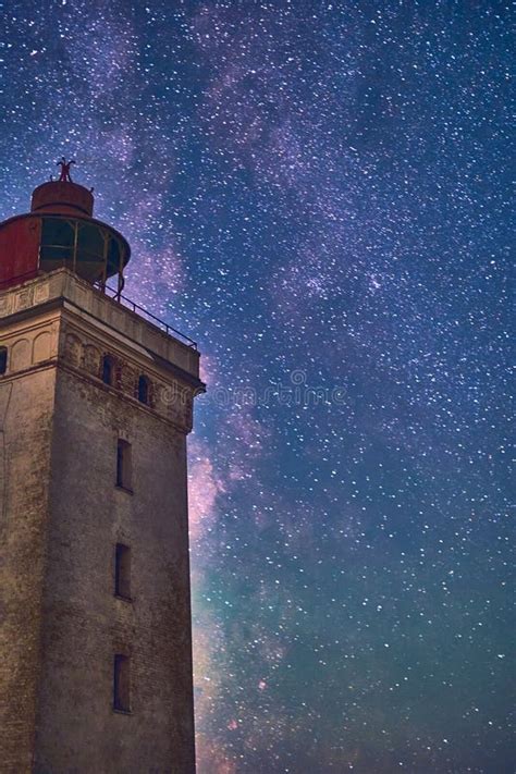 Rubjerg Nude Por La Noche De Manera Lechosa Imagen De Archivo Imagen De Playa Verano