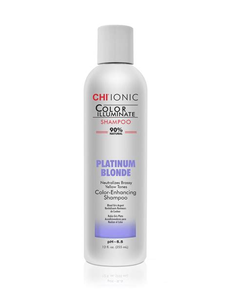 Shampooing Chi Color Illuminate Platinium Blonde