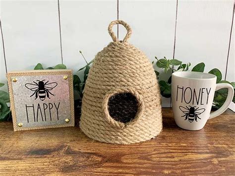 Quick Easy Dollar Tree Bee Decor For Cricut Silhouette Burton