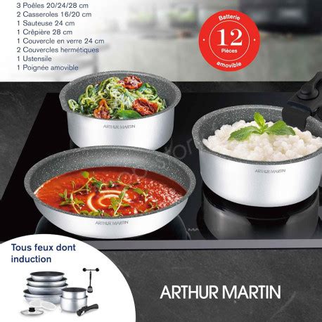 Am S Batterie De Cuisine Pi Ces Arthur Martin Po Les Et