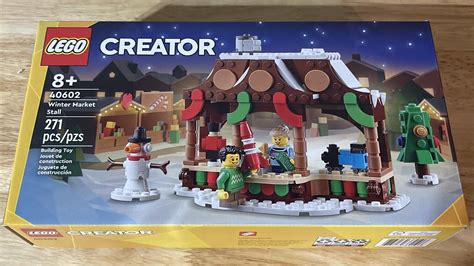 Lego Winter Market Stall Insiders Exclusive New Sealed In