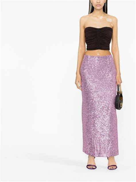 Tom Ford High Waist Sequinned Maxi Skirt Farfetch