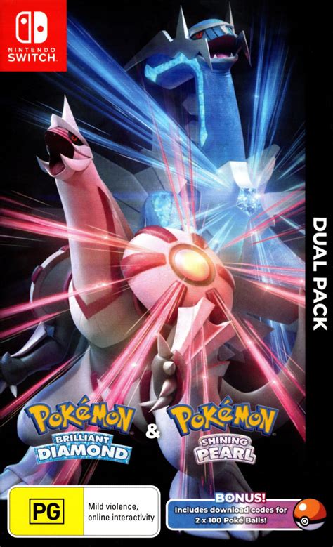 Pokemon Brilliant Diamond And Shining Pearl Dual Pack Switch Super