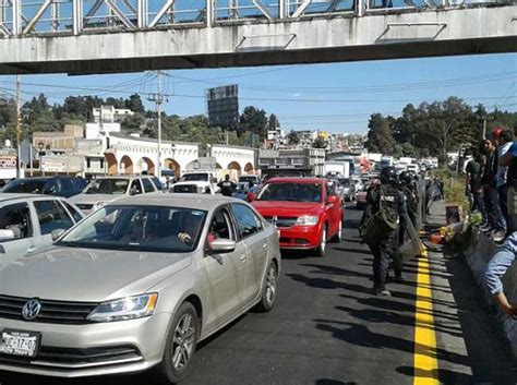 Reanudan circulación en la autopista México Toluca Imagen Radio 90 5