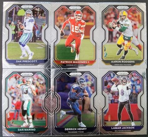 Prizm Football Base Pick Your Card Complete Your