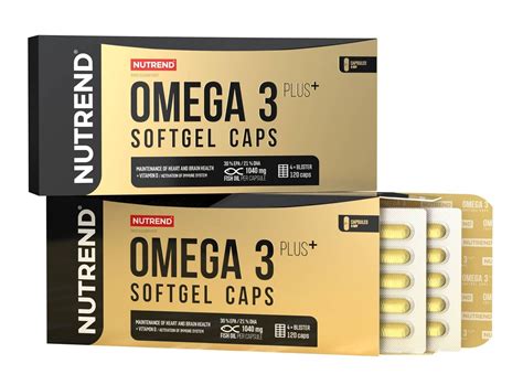 Omega 3 Plus Softgel Caps - Nutrend 120 kaps. | efit.sk