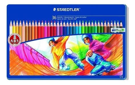 Lápis de cor Can Staedtler Noris Club X 36 MercadoLivre