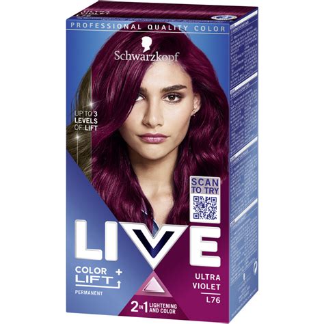 Hiusväri Schwarzkopf Live L76 Ultra Violet Tokmanni Fi