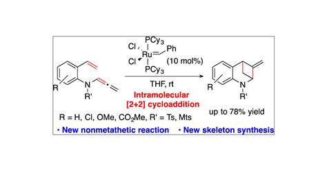 Nonmetathesis Heterocycle Formation By Ruthenium Catalyzed