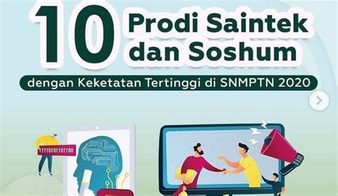 10 Prodi Saintek Dan Soshum Dengan Keketatan Tertinggi Pada SNMPTN 2020