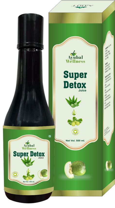 Natural Super Detox Juice Packaging Type Bottle Packaging Size 500