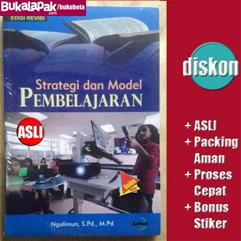 Jual Strategi Dan Model Pembelajaran Ngalimun Di Lapak Buku Beta Bukubeta