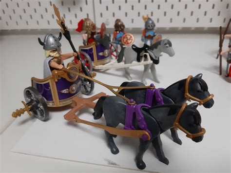 Historie Römer Set mit Galeere Streitwagen und Zubehör Kaufen auf