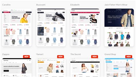 Los mejores diseños de tiendas online de ropa Tendencias 2024