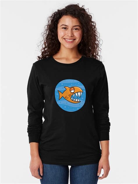 Piranha T Shirt By Spagoart Redbubble