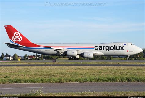 LX VCA Cargolux Airlines International Boeing 747 8R7F Photo By Tom