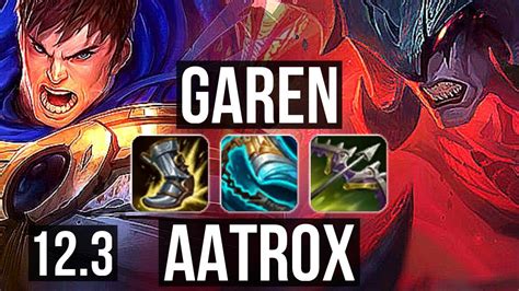 Garen Vs Aatrox Top 7 0 2 68 Winrate Godlike Euw Diamond 12