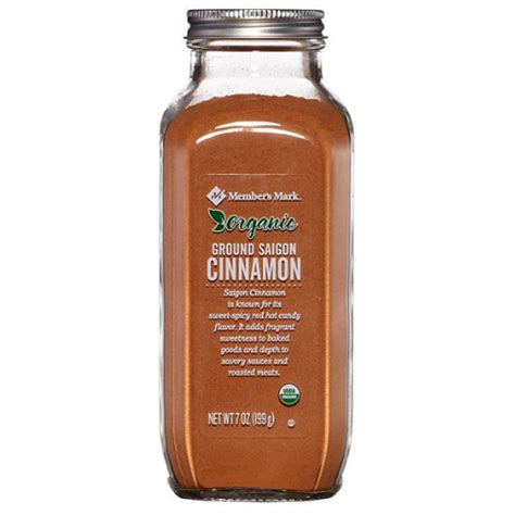 MM Organic Ground Saigon Cinnamon 7oz Bottle Internet Spices Rubs