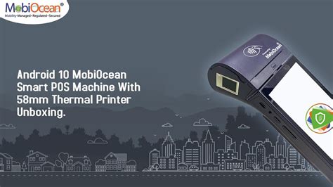 Android Mobiocean Smart Pos Machine With Mm Thermal Printer