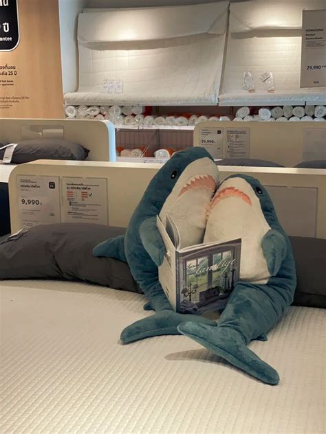 People Rearrange Ikea Shark Plushies To Make Them Do Human Things Funny