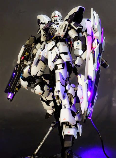 GUNDAM GUY MG 1 100 MSN 06S Sinanju Stein Customized Build W LEDs