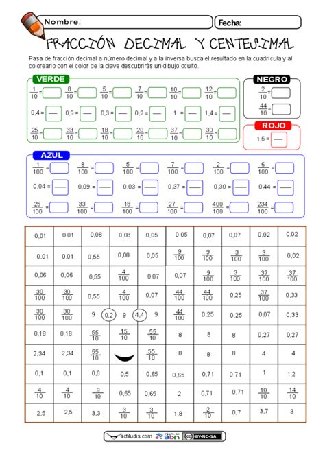 Fracciones Decimales 01 Actiludis