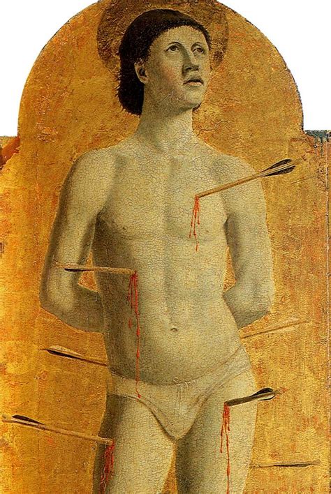 Piero Della Francesca Polittico Della Misericordia San Sebastiano