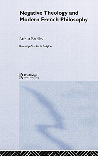 『negative Theology And Modern French Philosophy』｜感想・レビュー 読書メーター