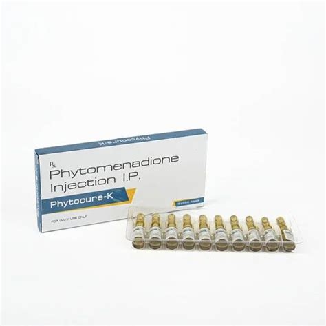 Vitamin K1 Phytomenadione Injection 0 5ml At Rs 50 3 Piece