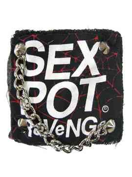 CDJapan ReVeNGe Logo Spider Pile Wristband F SD28039 10302 SEX POT