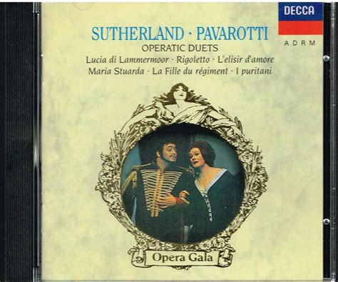 Duos D Op Ra Donizetti Verdi Bellini Sutherland Pavarotti Joan