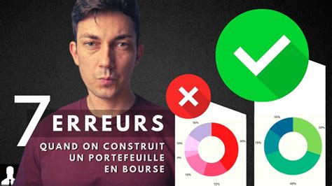 Erreurs Quand On Construit Un Portefeuille En Bourse Youtube