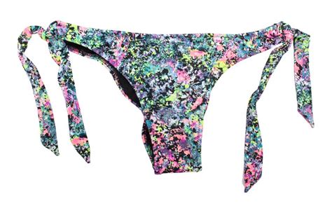 Victorias Secret The Itsy Back Ruched Cheeky Thong Bikini Bottoms Ebay