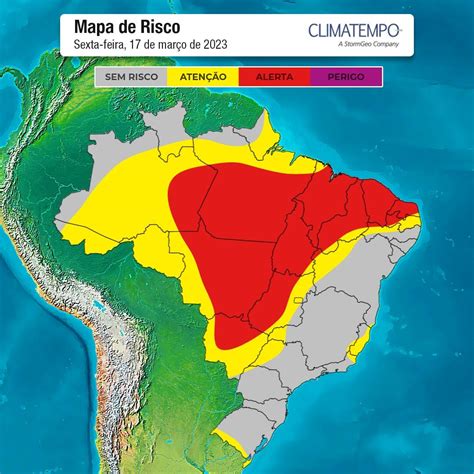 Temporais Continuam Sobre O Centro Norte Do Brasil Climatempo