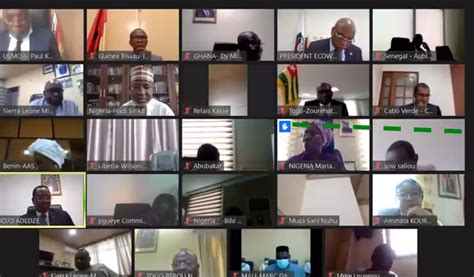 Screenshot Ministerial Cbc Economic Community Of West African States