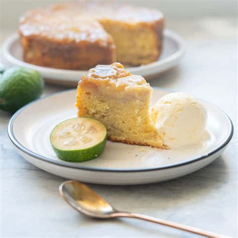 Feijoa Cake - My Kids Lick The Bowl