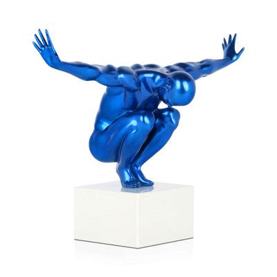 Adm Scultura In Resina Equilibrio Piccolo Arte Dal Mondo