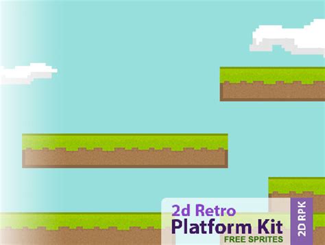 Tileable 2d Terrain Platforms 2d Rpk 2d 주변환경 Unity Asset Store