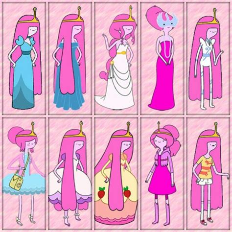 Adventure Time Princess Bubblegum Outfits