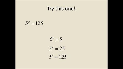 Introduction To Solving Exponents With Variables Simplifying Math Youtube