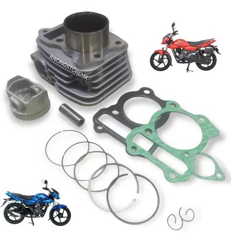 Kit De Cilindro Piston Anillos Bajaj Pulsar Xcd Calidad Env O Gratis