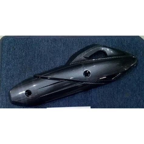 Jual Cover Knalpot PCX 150 Karbon Carbon Lokal Cbs Abs Tutup Honda Nemo