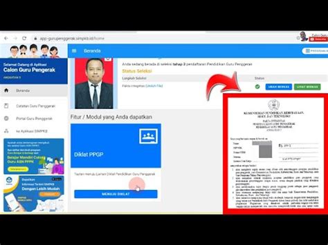 Live Cara Konfirmasi Keikutsertaan Guru Penggerak Cara Unduh Mengisi