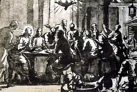 The Last Supper By Domenico Tintoretto Robusti Mystudios