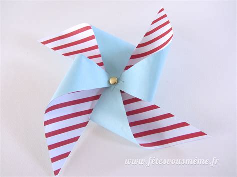 Tutoriel Diy Moulins Vent De Papier