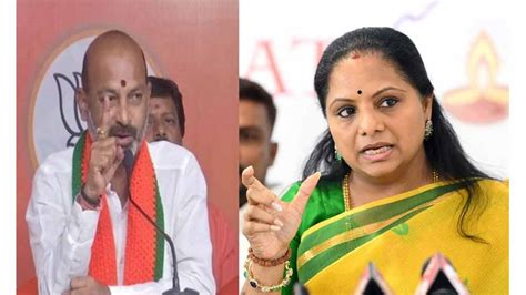 Bandi Sanjays Controversial Comments Against MLC Kavitha INDToday