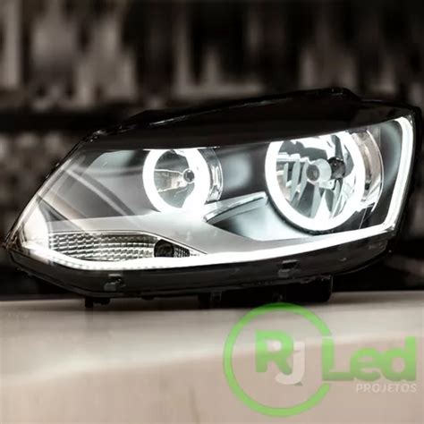 Angel Eyes Olhos De Anjo Kit C Fox G Drl Led Diurno Parcelamento