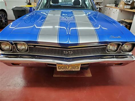 1968 Chevrolet Chevelle Malibu Restomod Ss Hood Sport Coupe 454 For